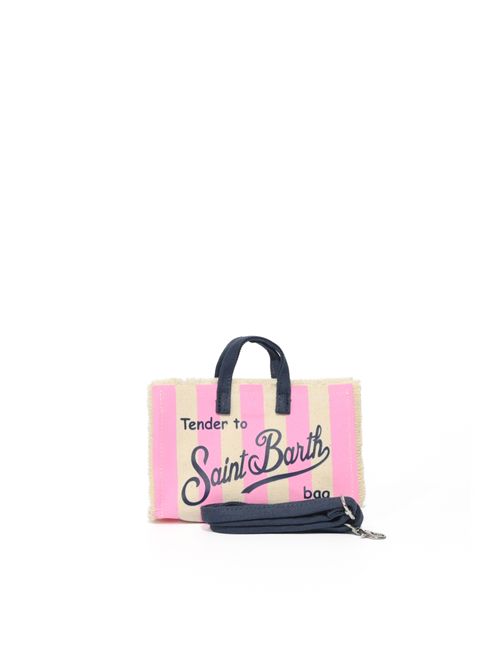 Phone Bag in cotone a righe Mc2 Saint Barth | PHONE00100716L